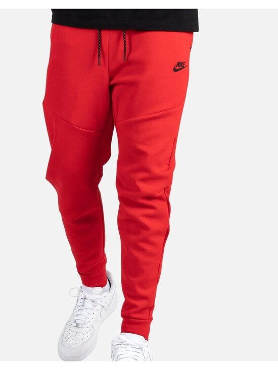 Nike Other - Nike Men's Sportswear Tech Fleece Jogger Red Black Size XL NEW!